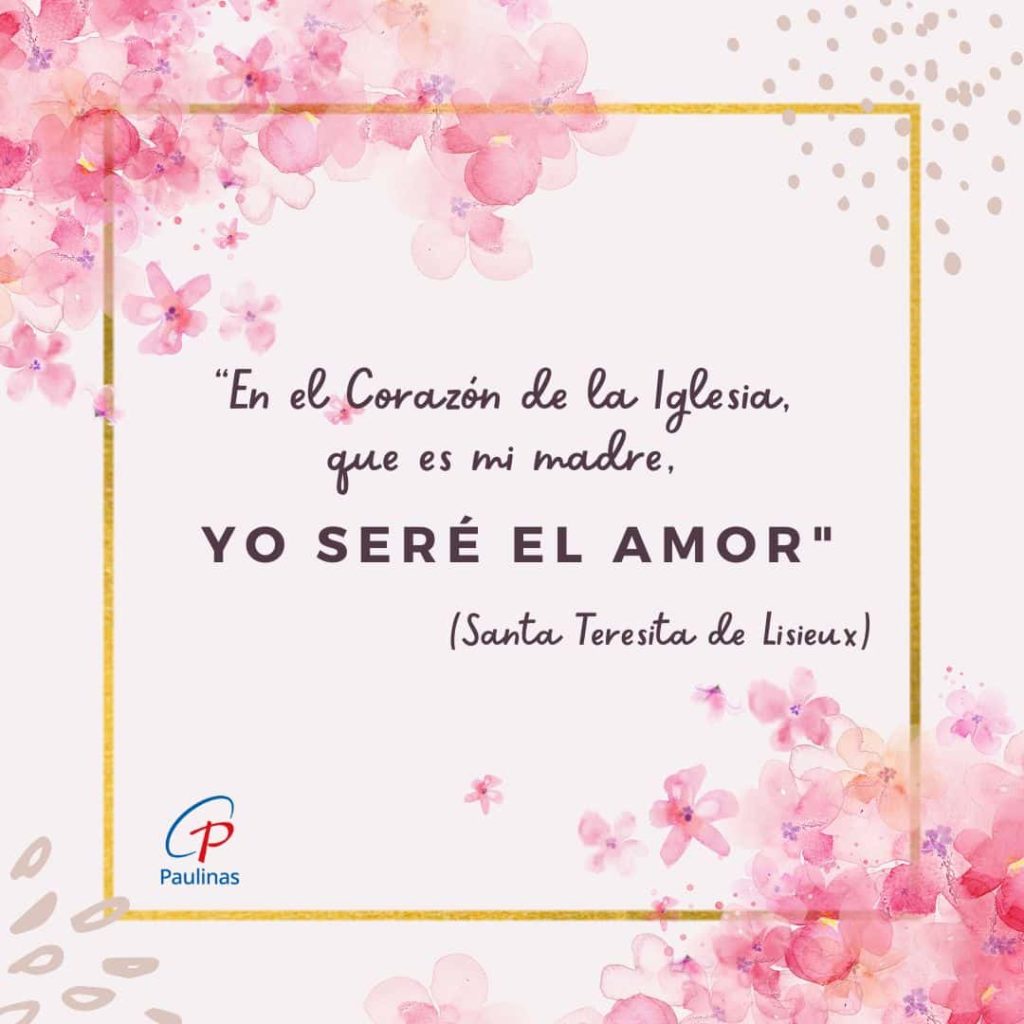 frase de santa teresita de lisieux