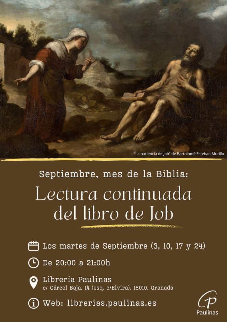 Cartel lectura continuada de Job 