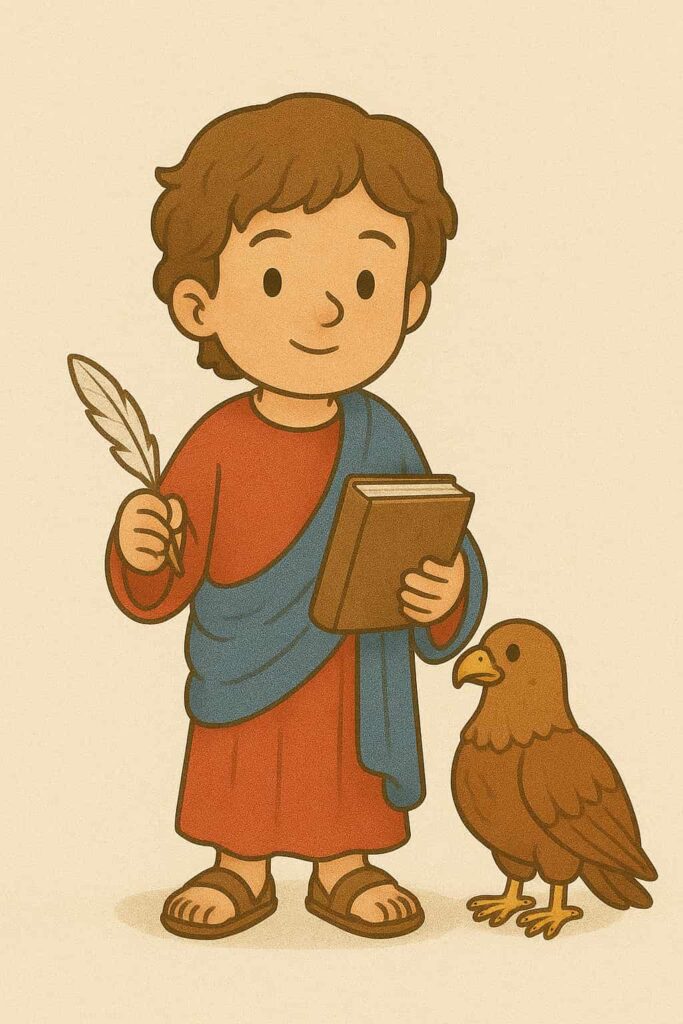 san juan evangelista y el Águila