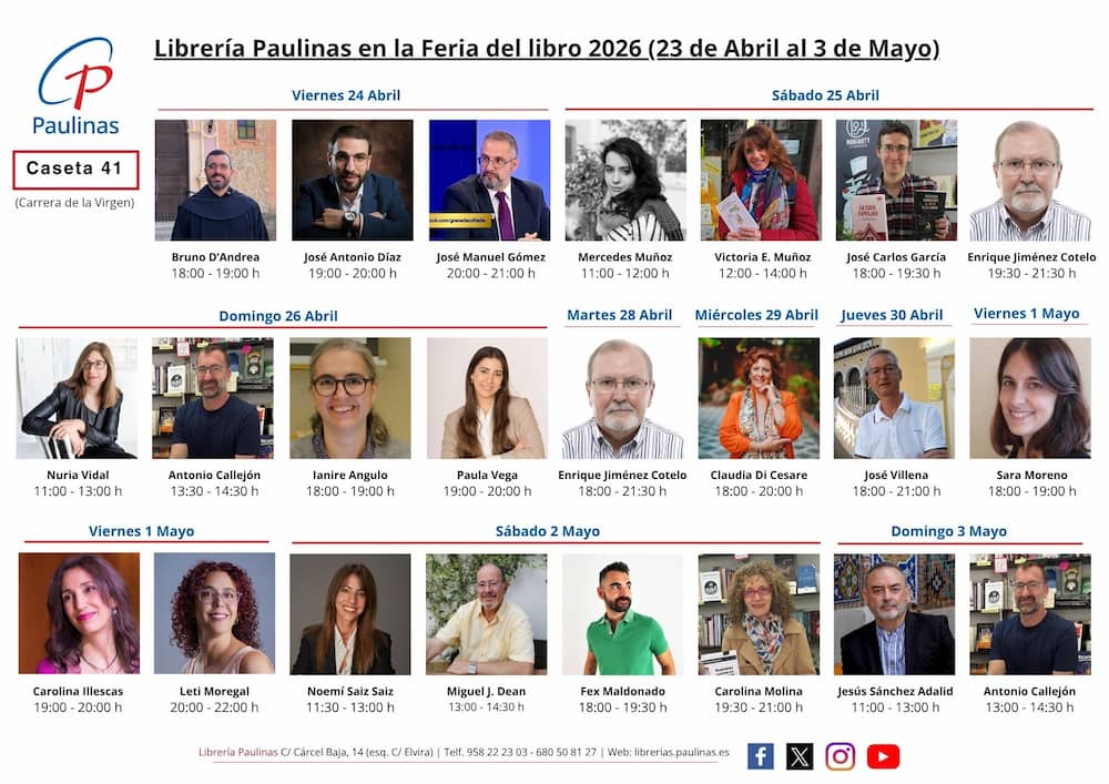 cartel firmas autores flg26 