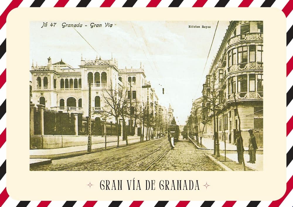 postal gran vía de granada